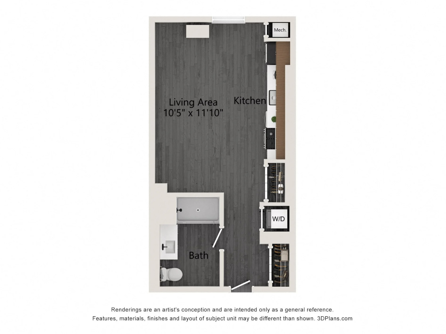 Chicago Apartment Floor Plan